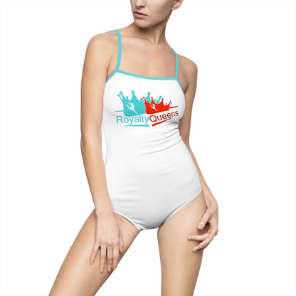 Royalty Queens Women's One-Piece Swimsuit, Beachwear, Summer Vacation, Pool Party, Swimwear, Gift for Her