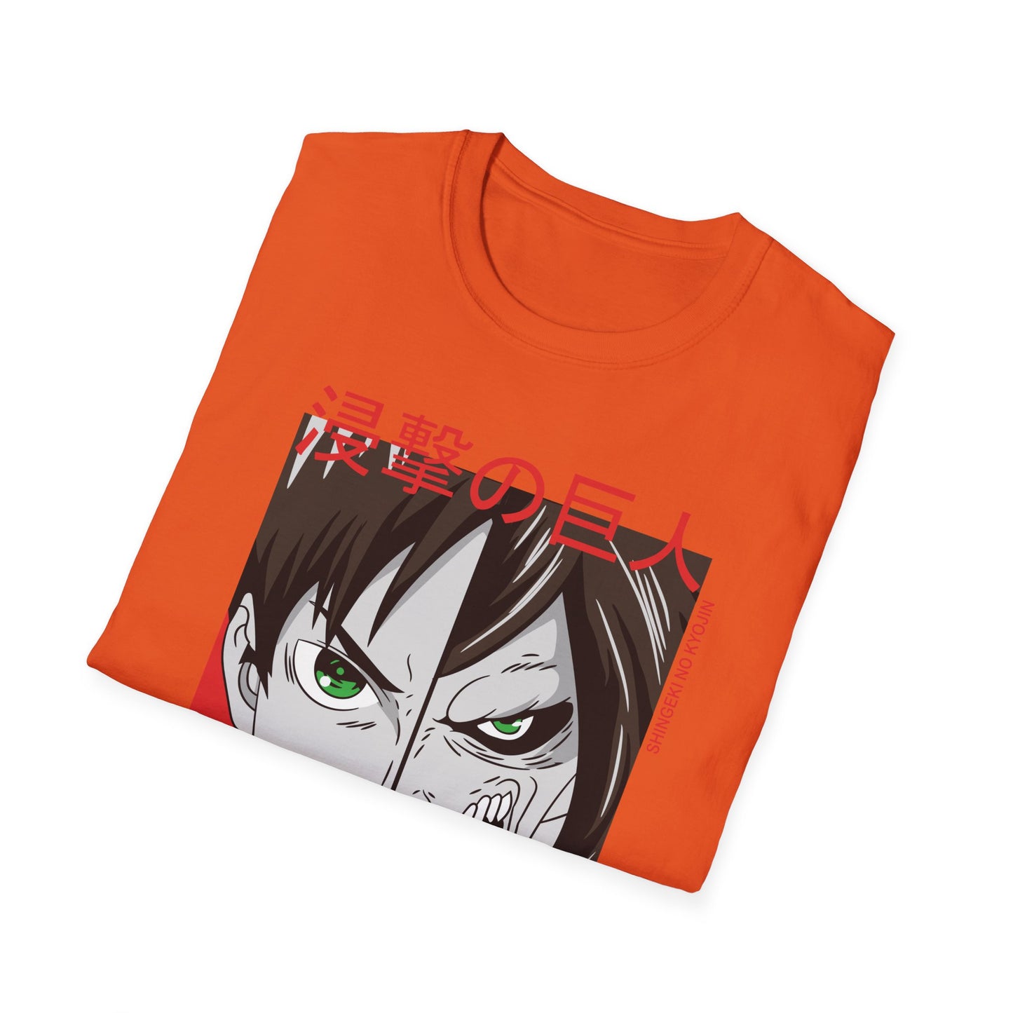 Anime-Inspired Unisex T-Shirt, Eren Yeager Graphic Tee, Casual Streetwear, Gift for Fans, Unique Graphic Shirt