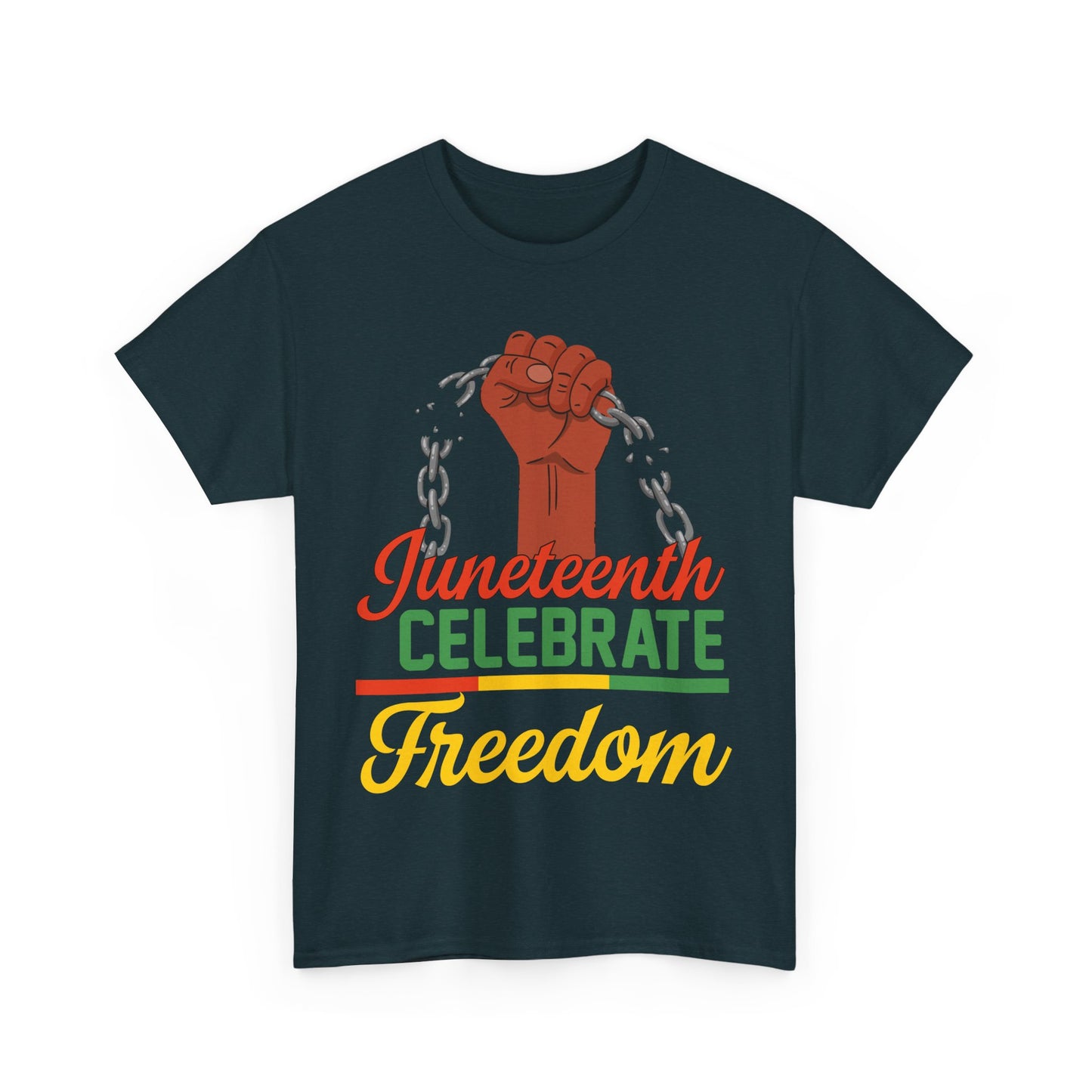 Juneteenth Freedom Tee, Celebrate Freedom Shirt, Unisex Cotton T-Shirt, Black History Month Apparel, Equality and Justice Top