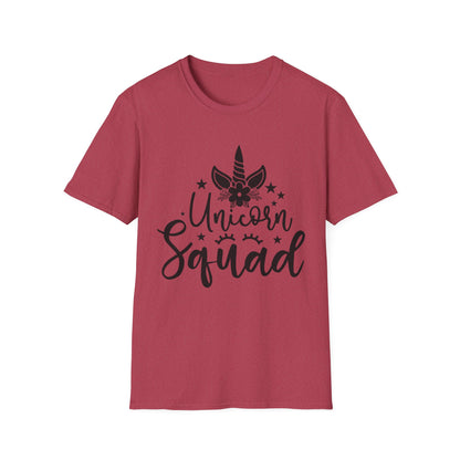 Unisex Softstyle T-Shirt - Unicorn Squad Tee for Magical Friends