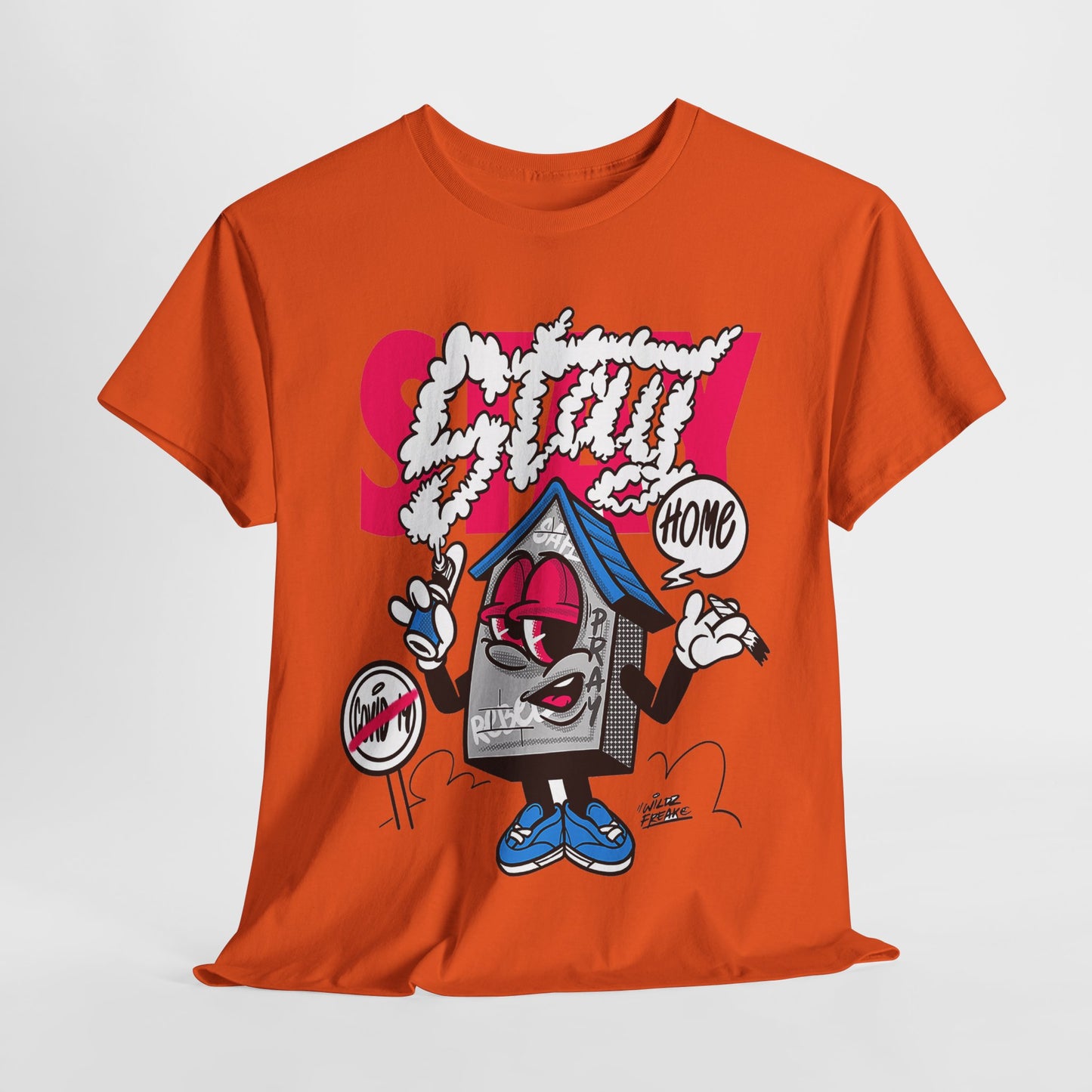 Street Art Unisex Heavy Cotton Tee - SNOT HOME Graphic Design