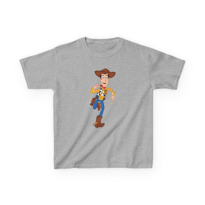 Whimsical Cowboy Kids Tee, Fun Graphic Tee, Kids Casual Wear, Adventure Shirt, Gift for Children, Birthday Outfit, Playful Apparel