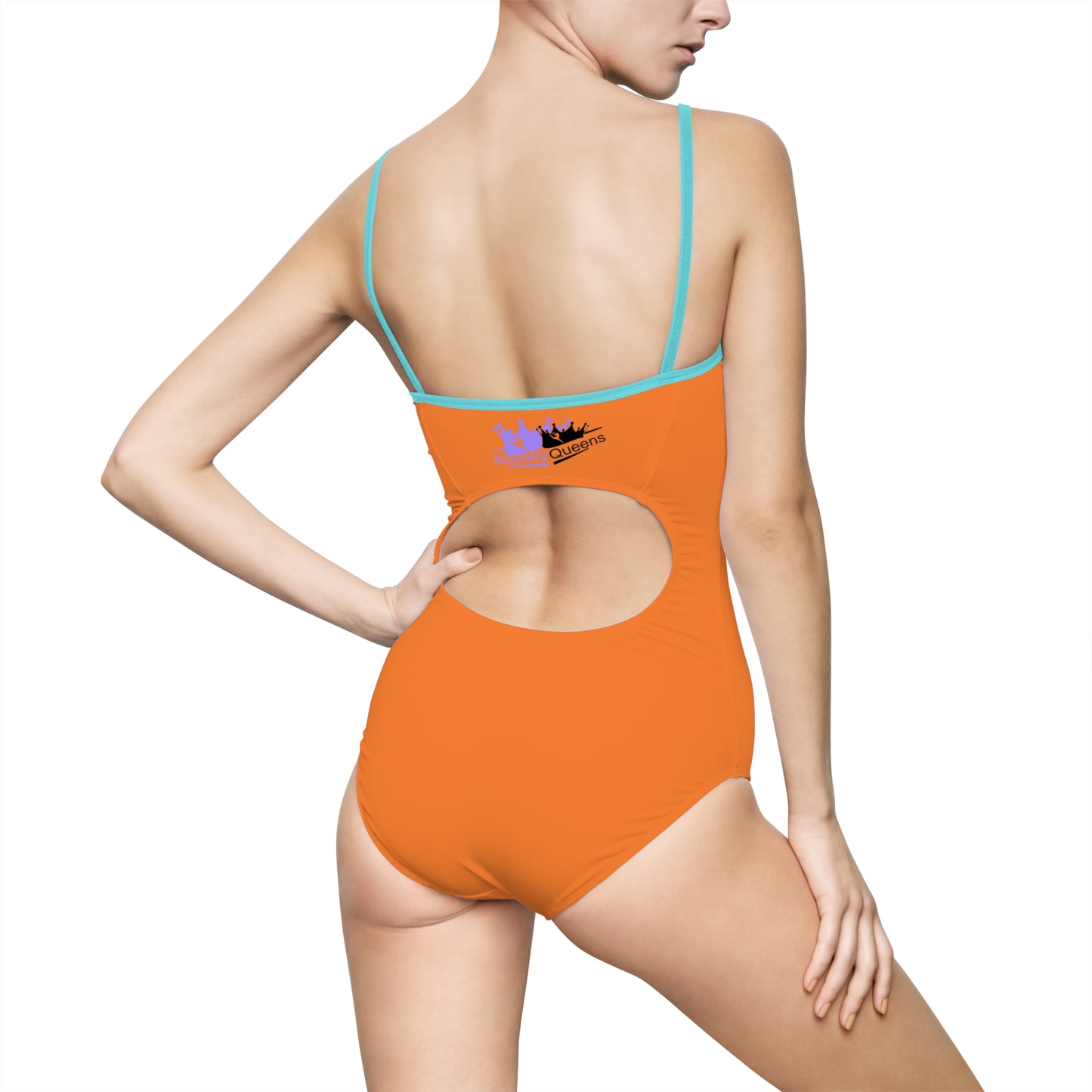 Queens' Royal One-Piece Swimsuit | Beachwear, Summer Swim, Pool Party, Vacation Attire, Birthday Gift