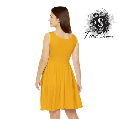 Royalty Queens Women's Skater Dress, Comfortable Summer Dress, Fashion for Queens, Prom Dress, Perfect for Parties and Celebrations