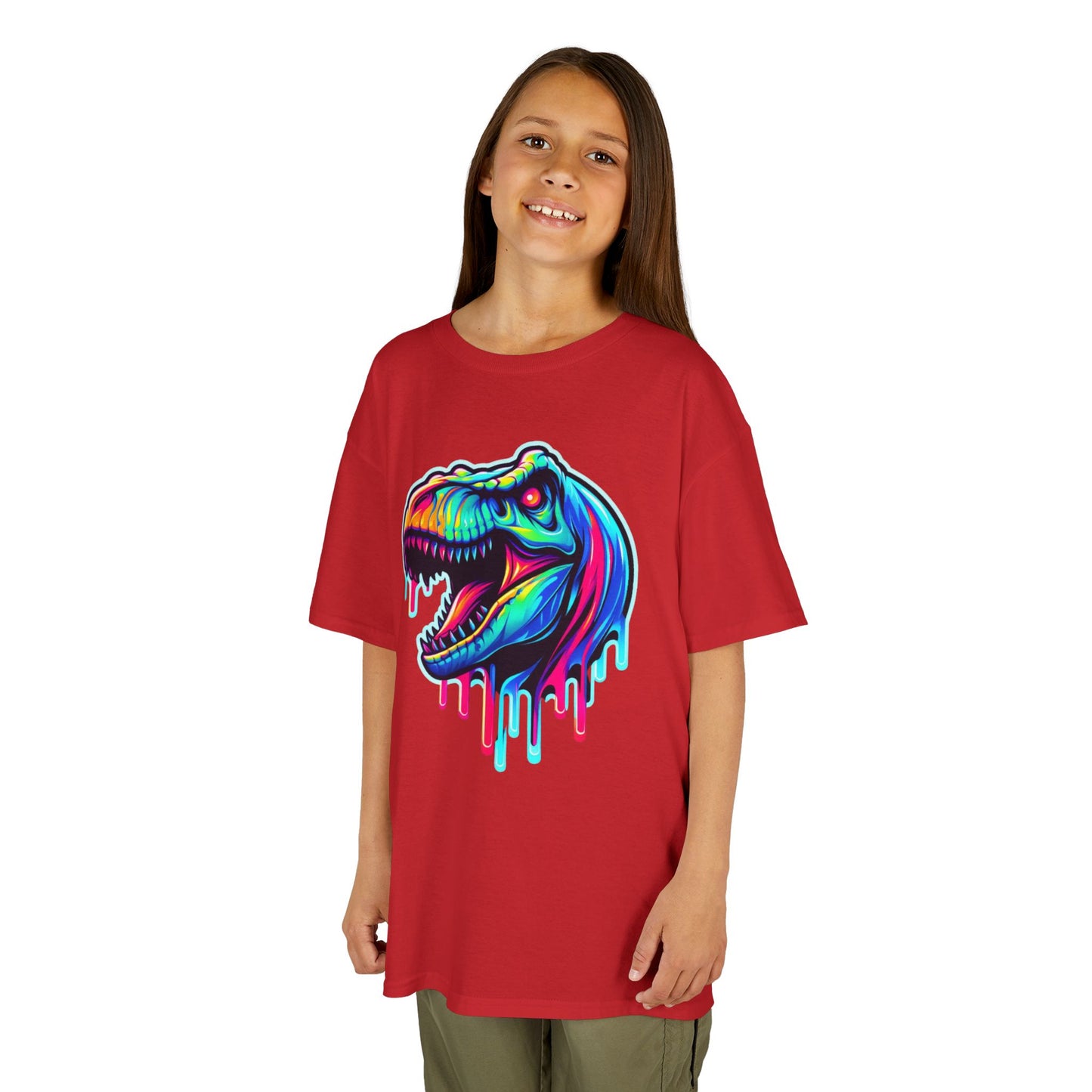 Colorful Dinosaur Kids Tee - Fun for Parties & Everyday Adventures