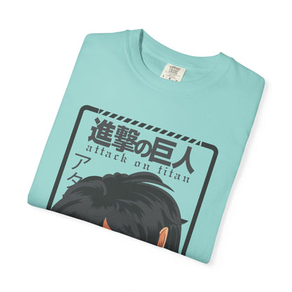 Anime Graphic T-Shirt, Attack on Titan Tee, Unisex Casual Shirt, Gift for Anime Fans, Streetwear Style