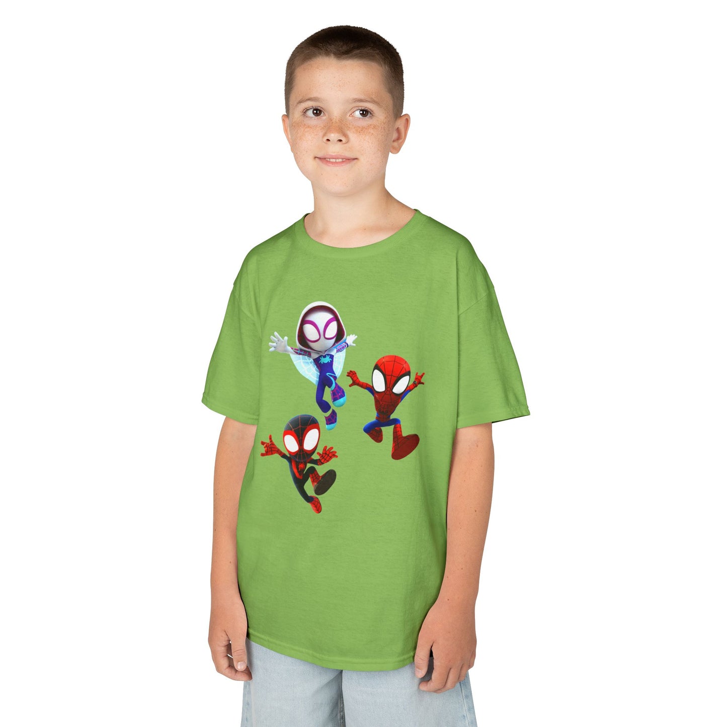 Kids Spider-Man Adventure Tee - Fun and Cozy Cotton T-Shirt for Young Superhero Fans