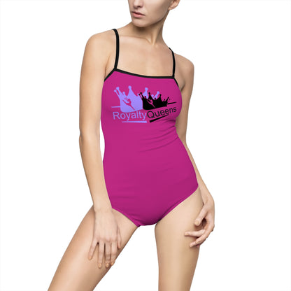 Royalty Queens One-Piece Swimsuit, Stylish Swimwear, Beach Day Outfit, Pool Party Essential, Gifts for Her, Summer Fashion