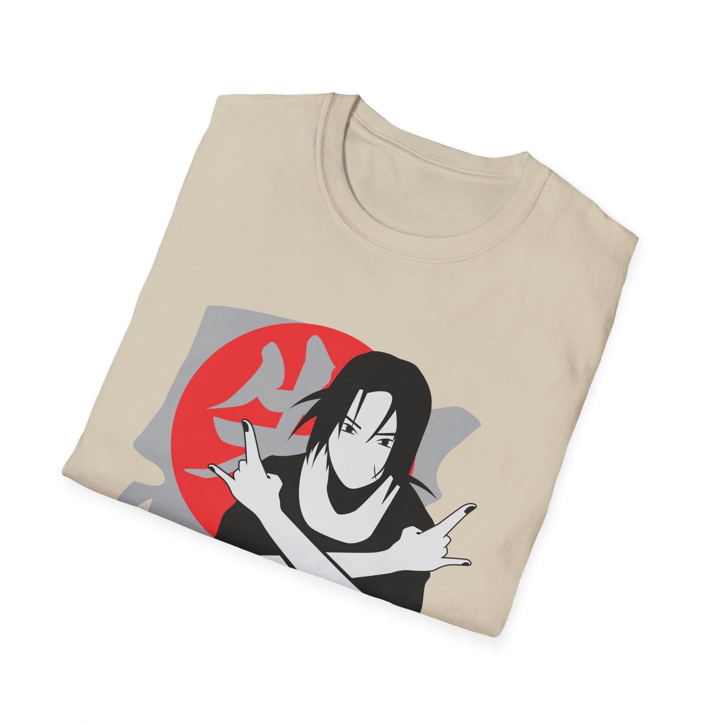 Unisex Softstyle Anime T-Shirt - Iconic Itachi Design