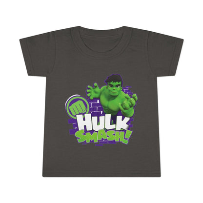 Hulk Smash Toddler T-Shirt - Fun & Playful Graphic Tee for Kids