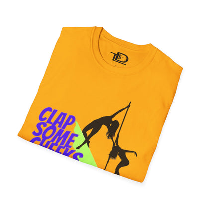 Clap Some Cheeks Save a Freak T-Shirt, Fun Graphic Tee for Parties, Gift for Dancers, Unique Statement Shirt, Cool Casual Wear