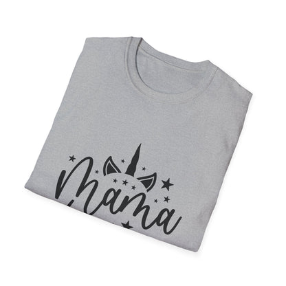 Mama Unicorn Unisex Softstyle T-Shirt - Fun & Stylish Gift for Moms