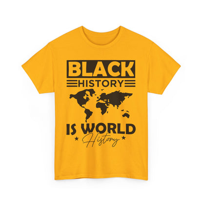 Black History Awareness Tee, Unisex Cotton T-Shirt, Black History Month Shirt, Cultural Pride Apparel, Educational Gift