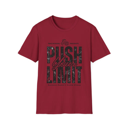 Motivational Unisex Softstyle T-Shirt - 'Push Your Limit'