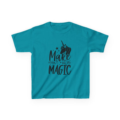 Kids Unicorn Magic Tee - 'Make Your Own Magic' Cotton Shirt