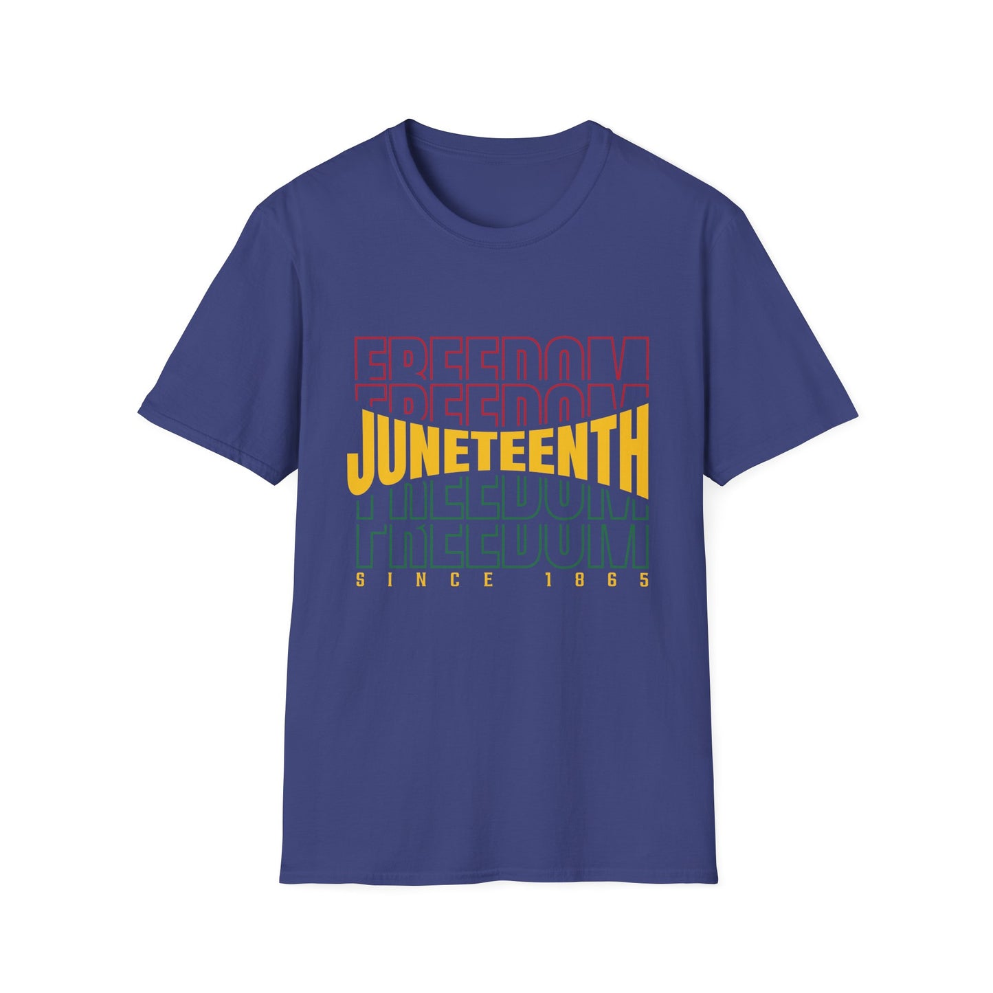 Juneteenth Freedom T-Shirt, Unisex Softstyle Tee, Celebrate Freedom, African American History, Independence Day Shirt, Gift for Activists