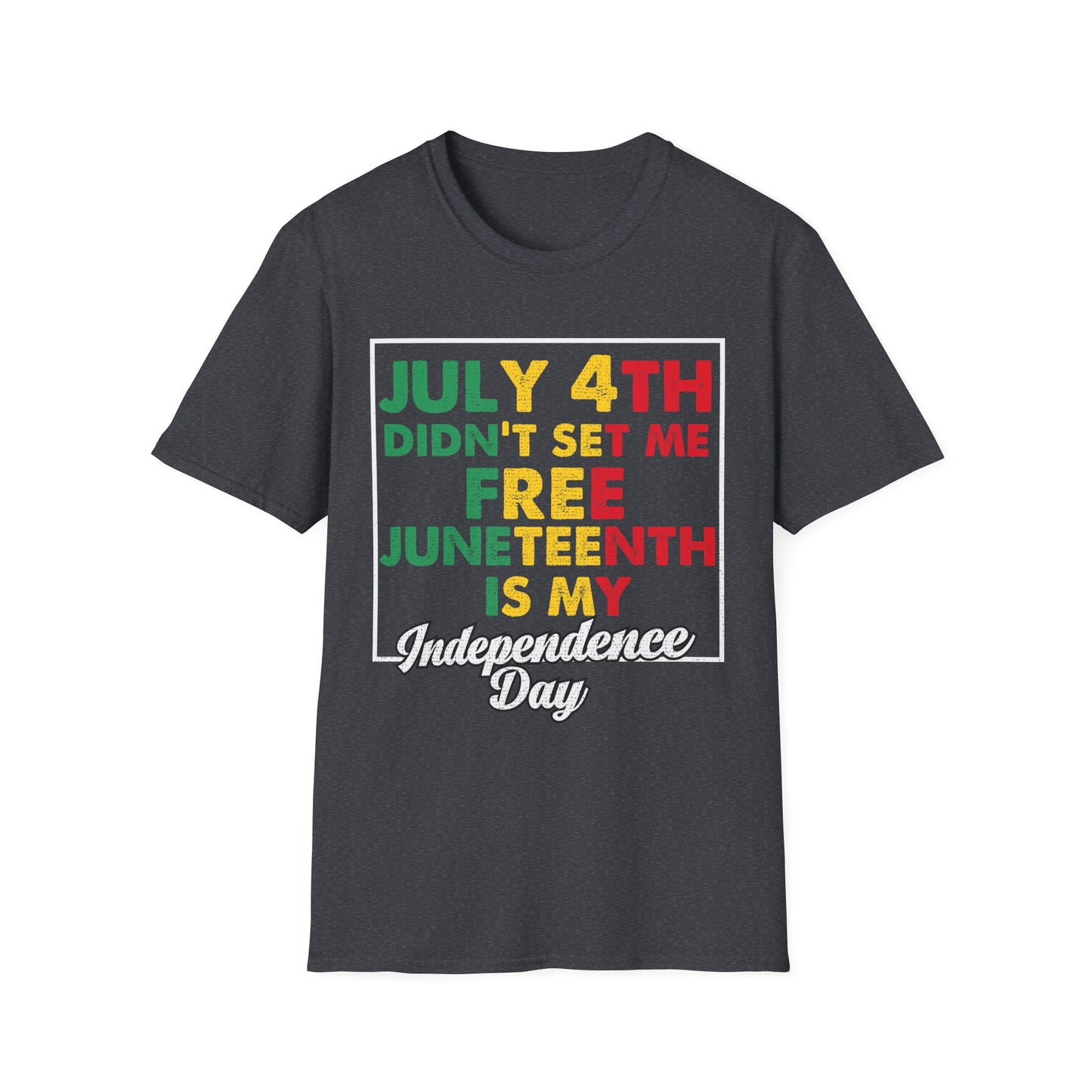 Juneteenth Independence T-Shirt, Celebrate Freedom, Unisex Tee, African American Heritage, July 4th Alternative Shirt, Gift Idea