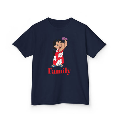 Kids Family Tee, Cute Kids T-Shirt, Family Bonding Shirt, Birthday Gift for Kids, Cute Family Design Tee