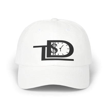 Classic Dad Cap with Dollar Clock Design | Trendy Unisex Hat, Gift for Father's Day, Stylish Everyday Accessory, Adjustable Cap