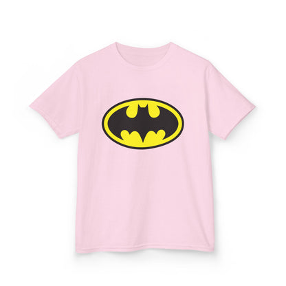 Batman Kids Tee, Superhero Shirt for Boys, Fun Graphic T-Shirt, Birthday Gift, Comic Style Apparel