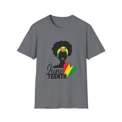 Juneteenth Celebration T-Shirt, Unisex Softstyle Tee, African American Pride Shirt, Freedom Day Apparel, Black History Month Gift