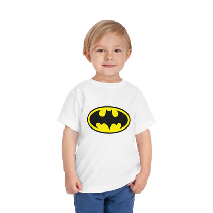 Batman Toddler Short Sleeve Tee - Superhero Shirt for Kids, Birthday Gift, Adventure Wear, Playtime Apparel, Comic Fan Clothing