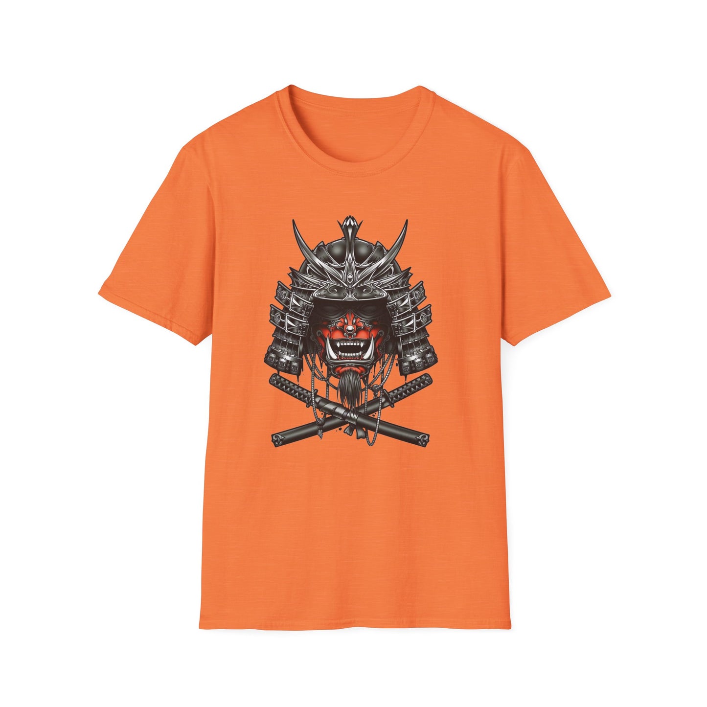 Unisex Samurai Warrior Graphic T-Shirt - Bold Design for Casual Wear