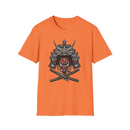 Unisex Samurai Warrior Graphic T-Shirt - Bold Design for Casual Wear