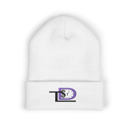 Classic Cuffed Beanie with Embroidered Design, Winter Hat, Casual Beanie, Gift for Him/Her, Cozy Accessory, Streetwear Style