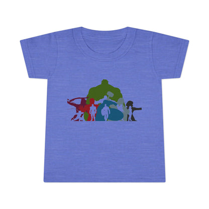 Toddler Superhero T-Shirt, Cute Kids Tee, Ideal for Playtime, Birthday Gifts, Superhero Parties, Everyday Wear, Fun Outfit