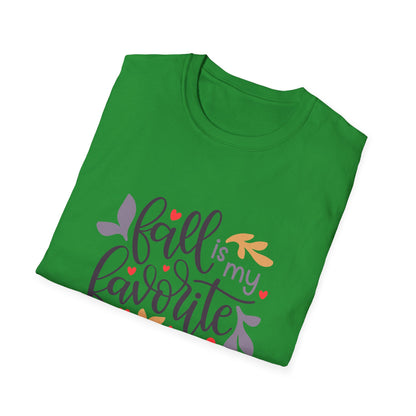 Fall is My Favorite Season Unisex T-Shirt | Autumn Tee, Seasonal Gift, Cozy Wear, Thanksgiving Apparel, Fall Fashion