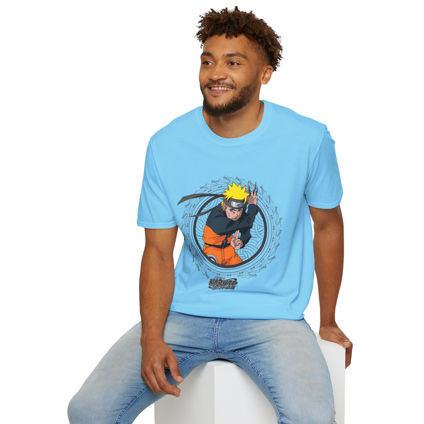 Naruto Unisex Softstyle T-Shirt - Graphic Tee for Anime Lovers