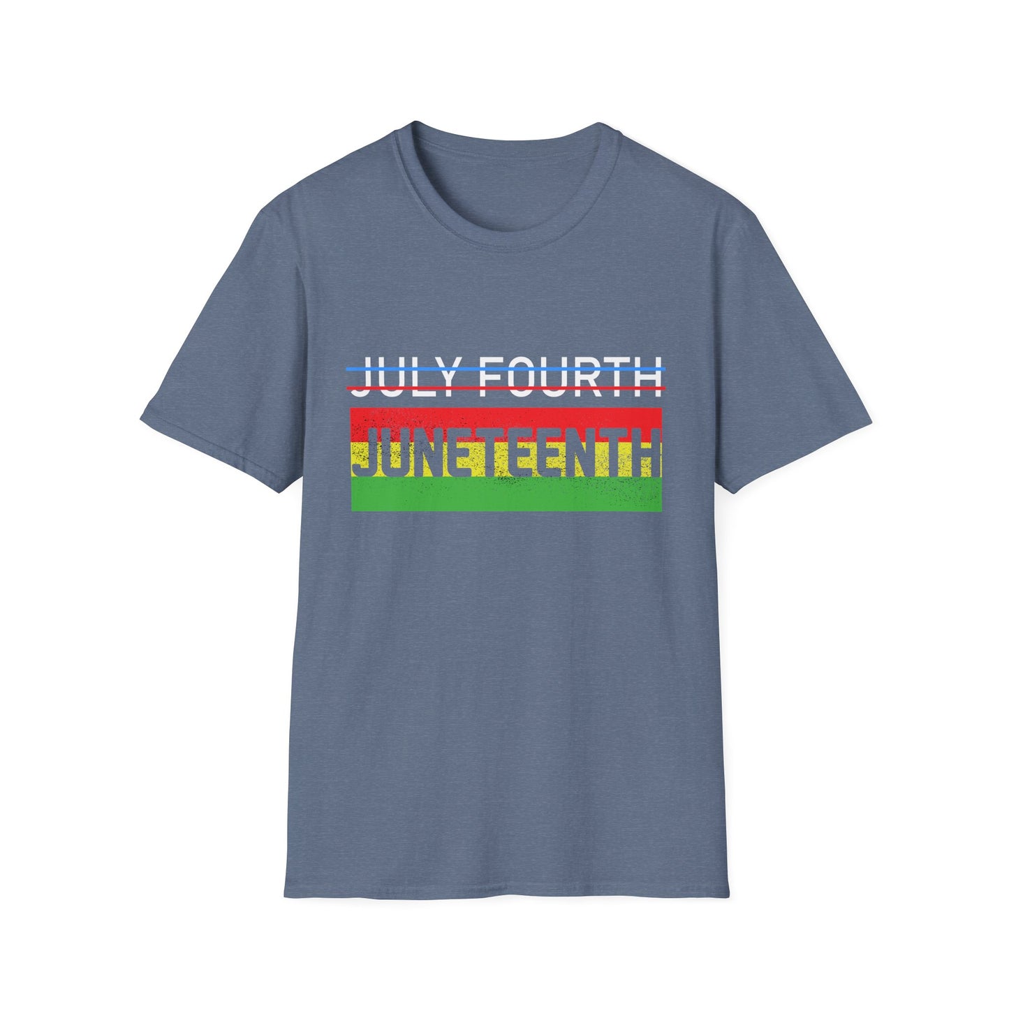 Juneteenth and July Fourth Celebration T-Shirt, Unisex Tee for Summer, Events, Independence Day, African American Heritage