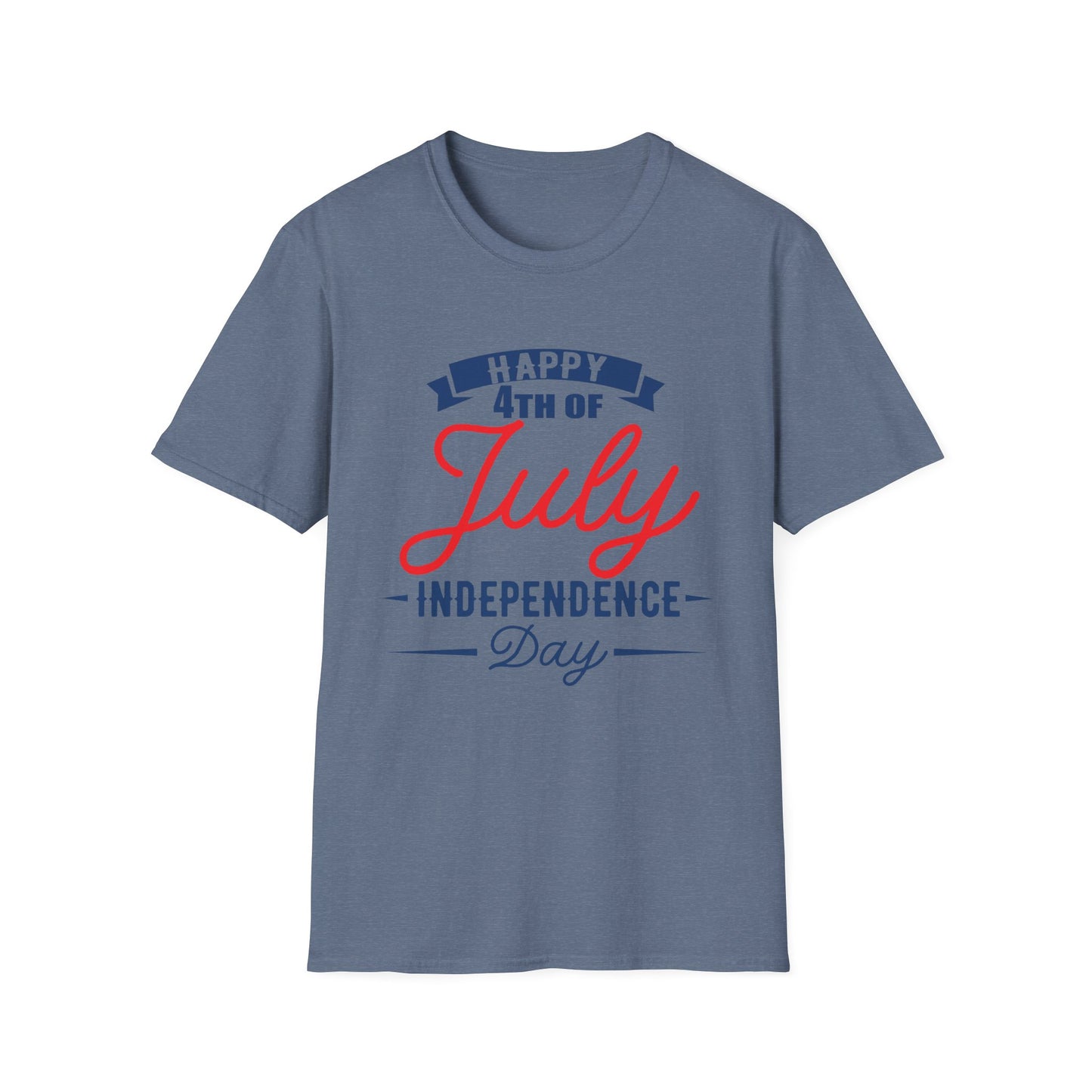 Happy 4th of July Unisex T-Shirt, Independence Day Tee, Summer Celebration Shirt, Patriotic Apparel, Casual Festival Wear