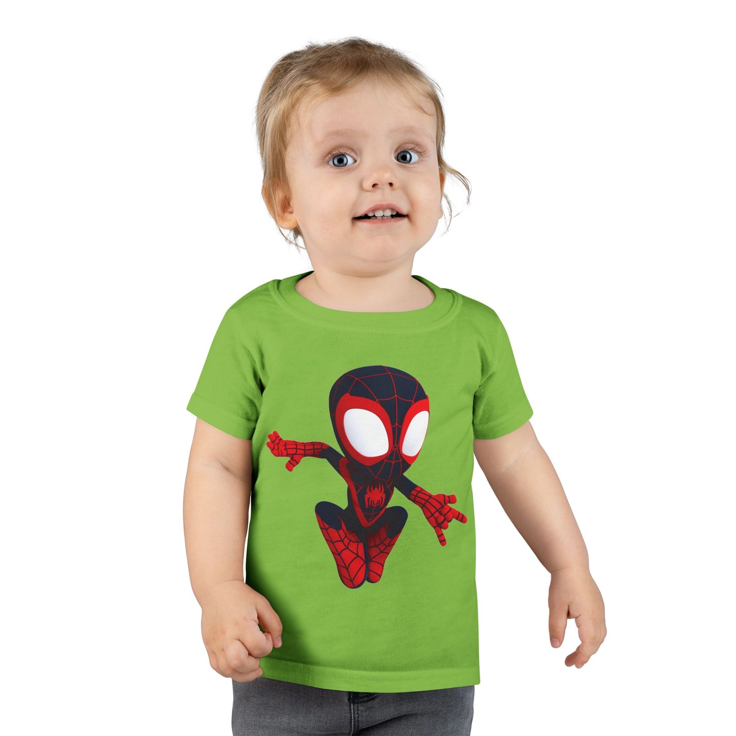 Cute Spider Hero Toddler T-Shirt - Perfect for Playtime and Adventures