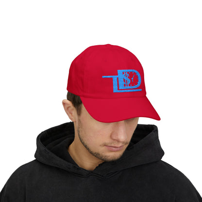 Classic Dad Cap with Funky Clock Design, Adjustable Baseball Hat, Trendy Accessory for Dads, Perfect Gift for Father's Day, Casual Style