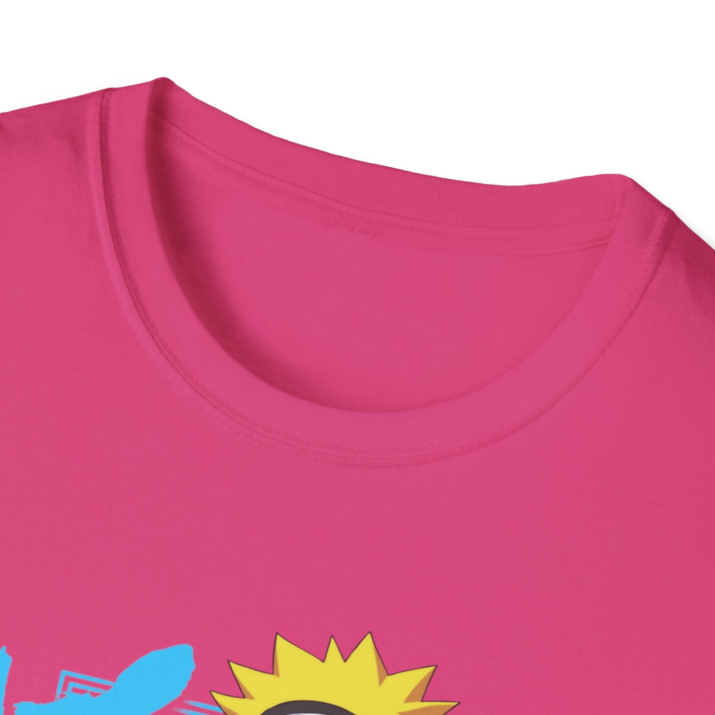 Anime-Inspired Unisex Softstyle T-Shirt - Naruto Design