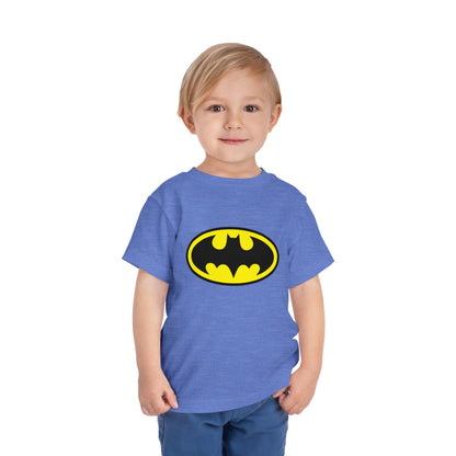 Batman Toddler Short Sleeve Tee - Superhero Shirt for Kids, Birthday Gift, Adventure Wear, Playtime Apparel, Comic Fan Clothing
