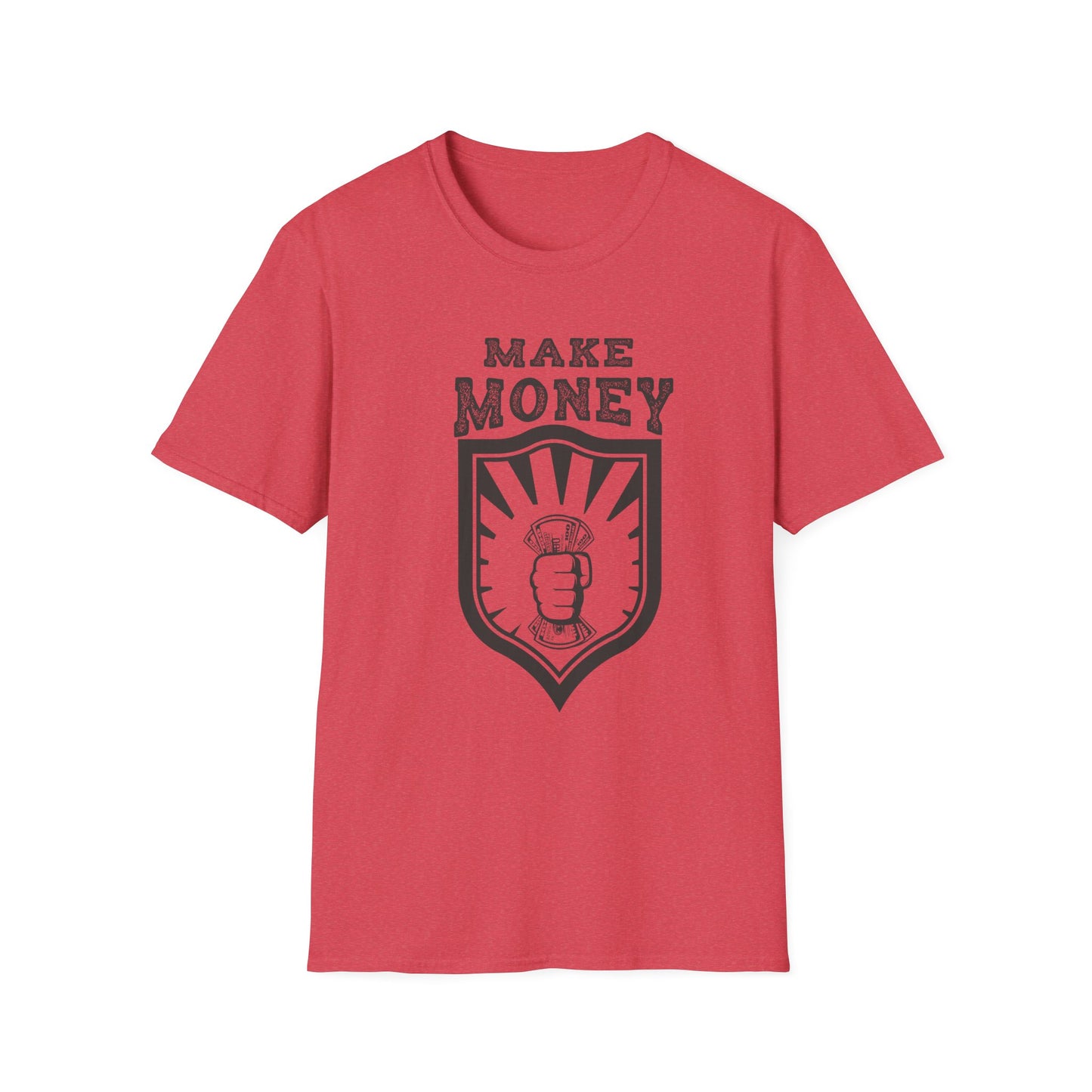 Make Money Unisex Softstyle T-Shirt - Casual Wear for Entrepreneurs