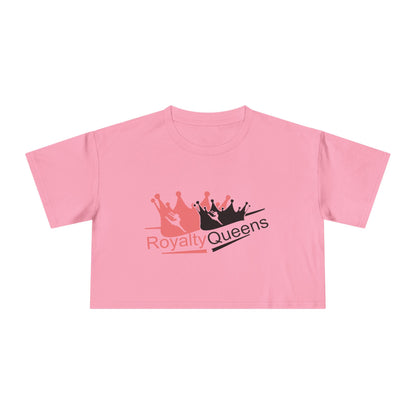 Royalty Queens Crop Tee, Empowering Women's Fashion, Gift for Her, Birthday Present, Stylish Casual Wear, Summer Outfit Choice, Trendy [...]
