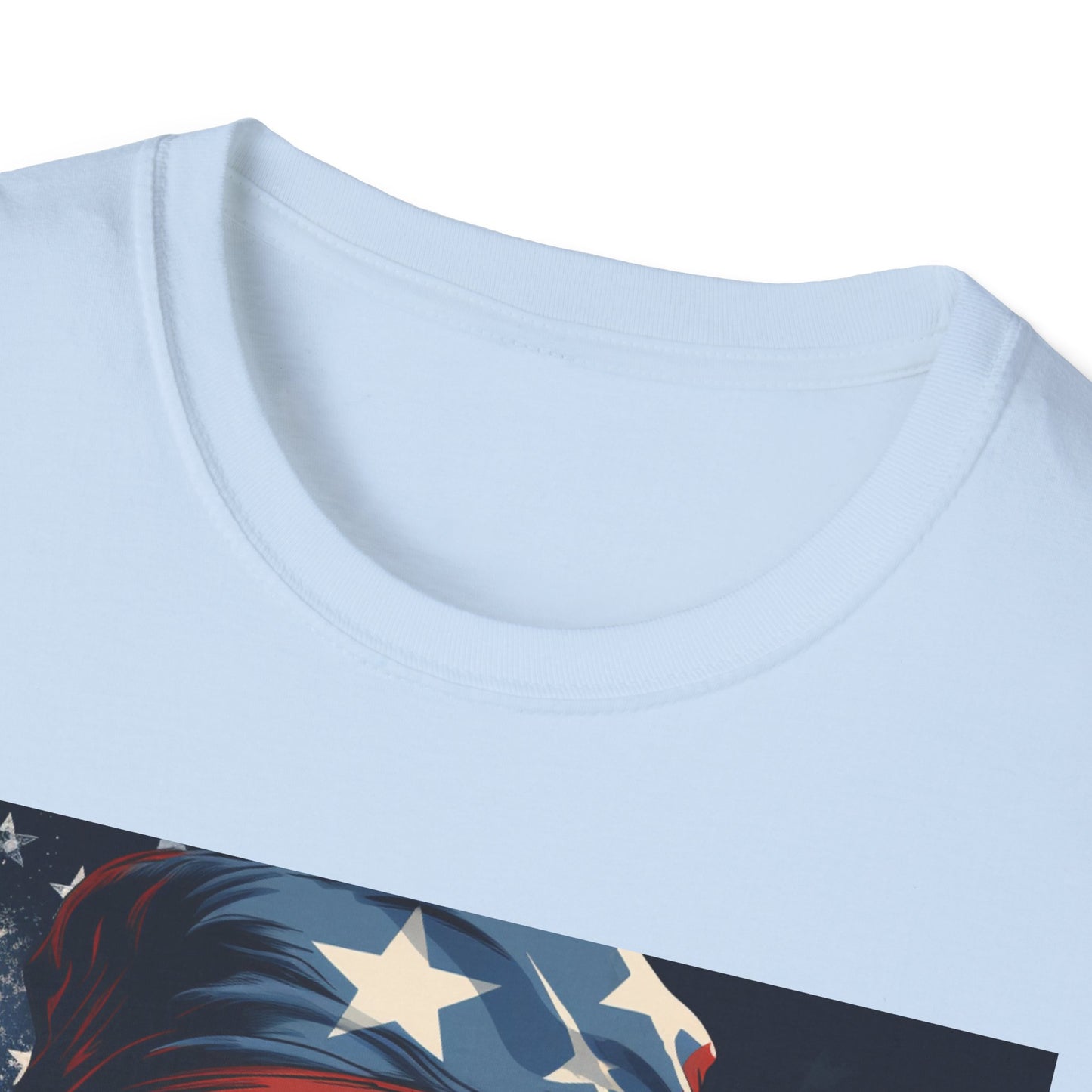 Patriotic Monkey Graphic T-Shirt, Fourth of July Tee, Summer Clothing, Unisex Casual Wear, Fun Gift for Animal Lovers, USA Pride Shirt