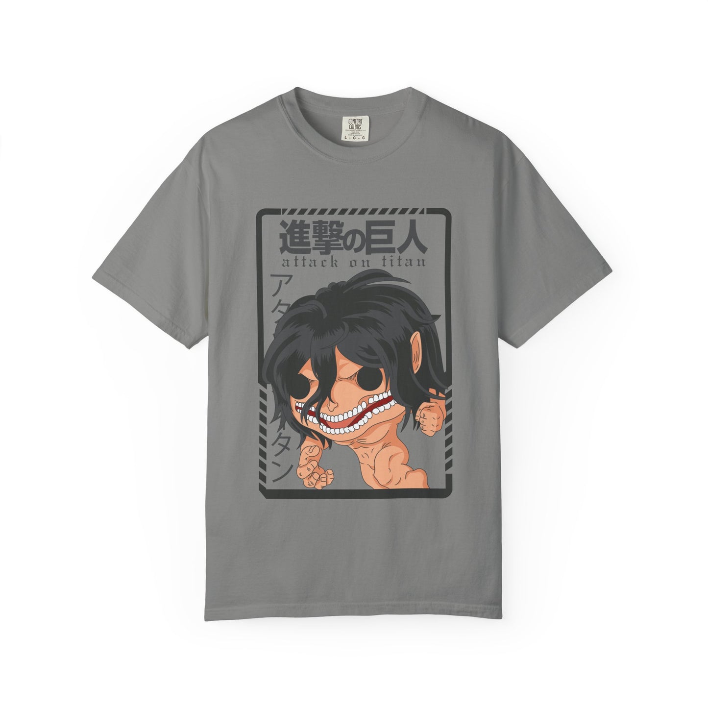 Anime Graphic T-Shirt, Attack on Titan Tee, Unisex Casual Shirt, Gift for Anime Fans, Streetwear Style