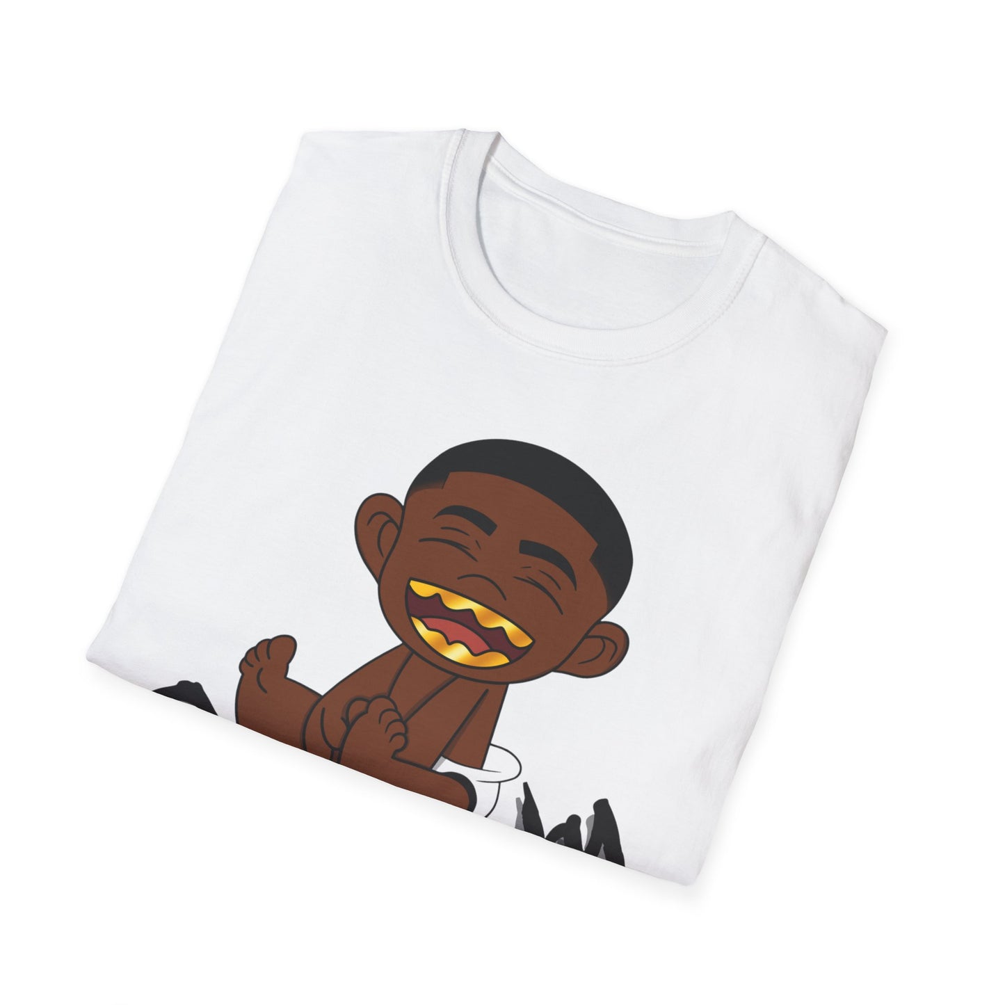 Unisex Softstyle T-Shirt - 'Eastside baby' Fun Graphic Tee