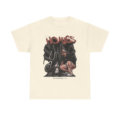 Graphic Unisex Heavy Cotton Tee - 'Homies' Casual Style