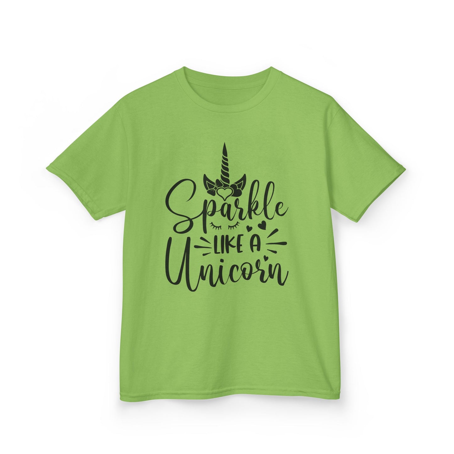 Sparkle Like A Unicorn Kids Tee - Fun & Colorful Cotton Shirt