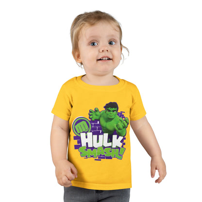 Hulk Smash Toddler T-Shirt - Fun & Playful Graphic Tee for Kids