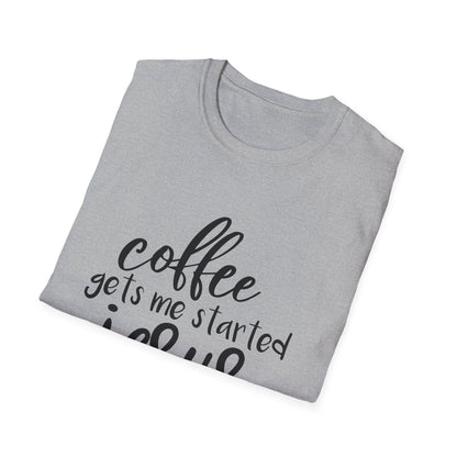 Coffee & Jesus Unisex Softstyle T-Shirt - Inspirational Christian Tee