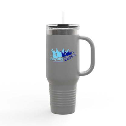 Royalty Queens Insulated Travel Mug | 40oz Tumbler | Perfect for On-the-Go and Celebrations | Gifts for Queens | Drinkware for Adventurers