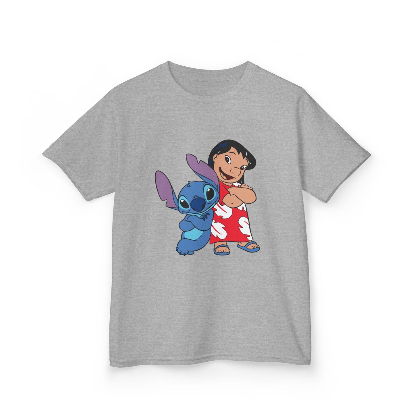 Kids Hawaiian Style T-Shirt with Stitch and Lilo