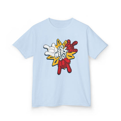 Kids Superhero Graphic Tee - Go Webs Go!